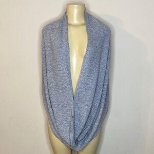 Creation L Cozy Light Blue Knit Shawl Scarf
